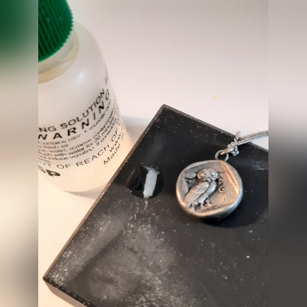 Sterling Silver Coin And Chain - Picture 14 of 15